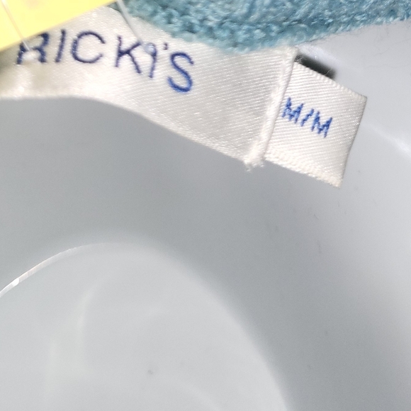 Super Soft Rickis Sz M teal square neckline sweater - Picture 3 of 6